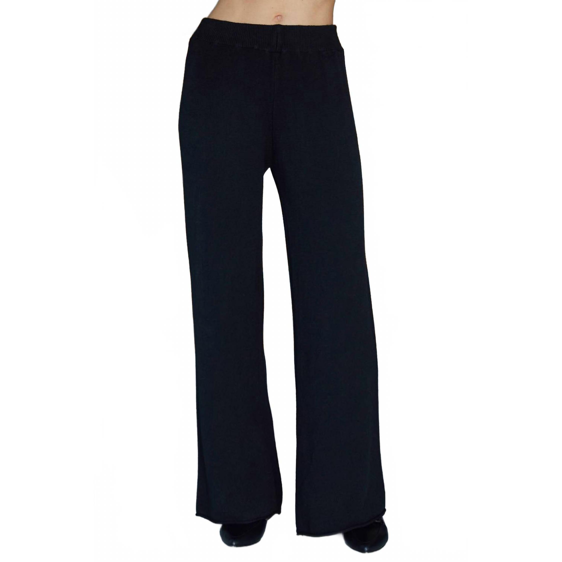 New Milio Milano Madeline Knit Pant In Black
